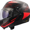 Ls2 Klapphelm FF910 Advant II Astral Helm FF910 Advant II Astral L schwarz rot
