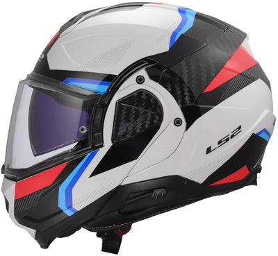 Ls2 Klapphelm FF910 Advant II Triple. Helm FF910 Advant II Triple XL wh blau rot