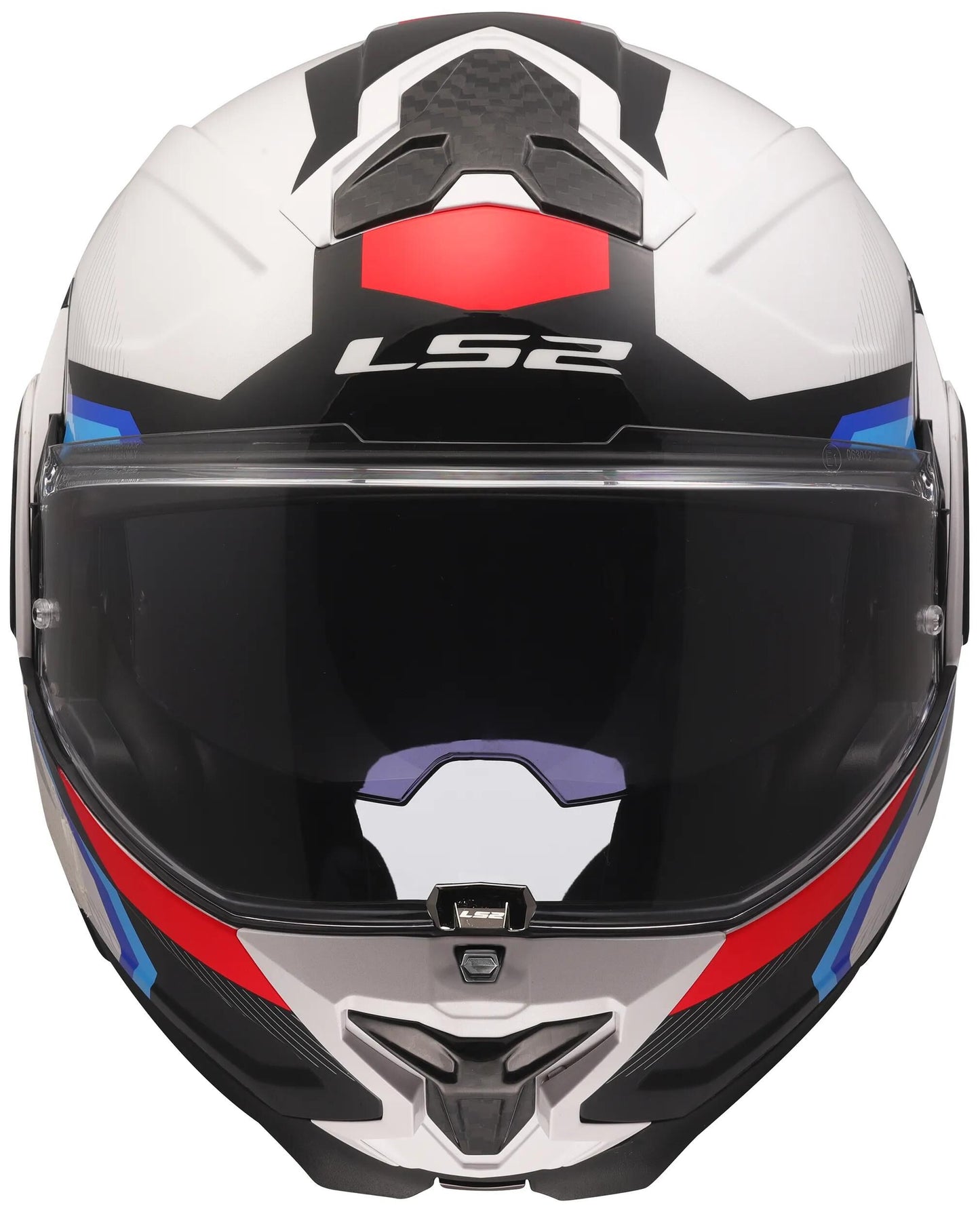 Ls2 Klapphelm FF910 Advant II Triple. Helm FF910 Advant II Triple XL wh blau rot