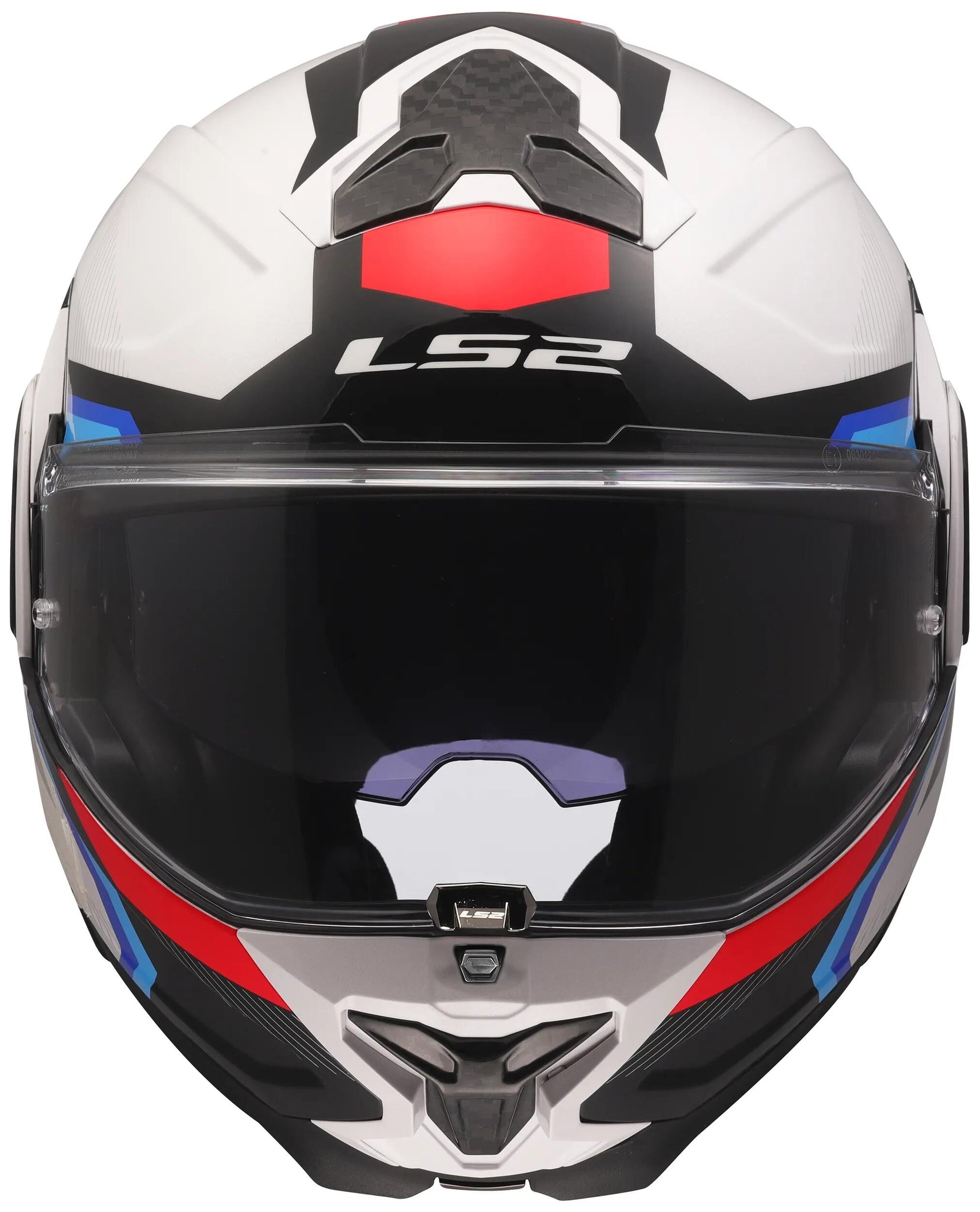 Ls2 Klapphelm FF910 Advant II Triple. Helm FF910 Advant II Triple XL wh blau rot