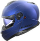 Ls2 Klapphelm FF908 Strobe II Navy. Helm FF908 Strobe II Navy M Mattblau