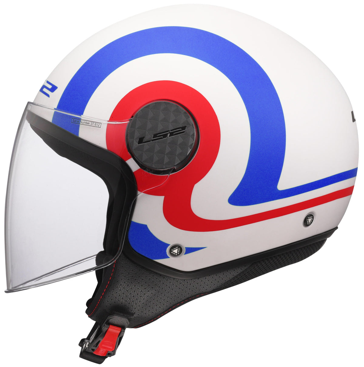 Ls2 of558 Sphere Lux II Urby Jethelm Helm of558 Sph. lux ii urby wh blau rot m