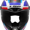 Ls2 Integralhelm FF805 Thunder Carbon GP Diamond Helm FF805 Thunder GP Raute S Blau Rot