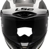 Ls2 Integralhelm FF805 Thunder Carbon GP Diamond Helm FF805 Thunder GP Raute L Weiß Grau