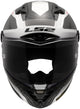 Ls2 Integralhelm FF805 Thunder Carbon GP Diamond Helm FF805 Thunder GP Raute XXL Weiß Grau