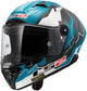 Ls2 Integralhelm FF805 Thunder Carbon GP Aero Replica Huertas. Helm FF805 Thunder GP Aero Rep. huertas xl