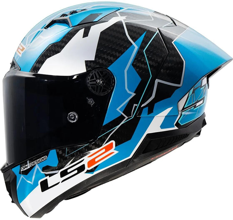 Ls2 Integralhelm FF805 Thunder Carbon GP Aero Replica Huertas. Helm FF805 Thunder GP Aero Rep. Huertas xxl