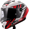 Ls2 Integralhelm FF805 Thunder Carbon GP Aero Replica Perolari. Helm FF805 Thunder GP Aero Rep. perolari xl