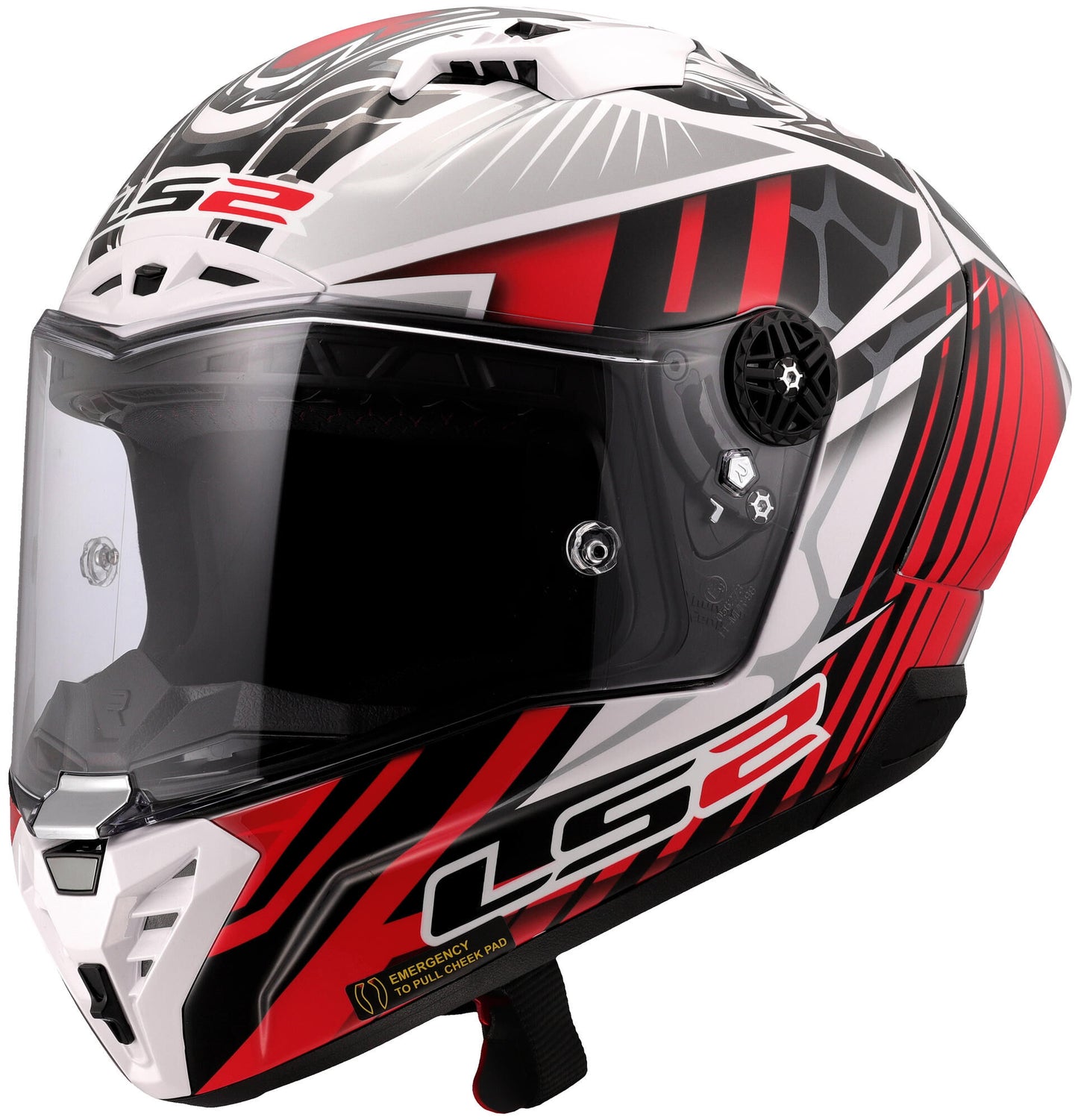 Ls2 Integralhelm FF805 Thunder Carbon GP Aero Replica Perolari. Helm FF805 Thunder GP Aero Rep. perolari xl