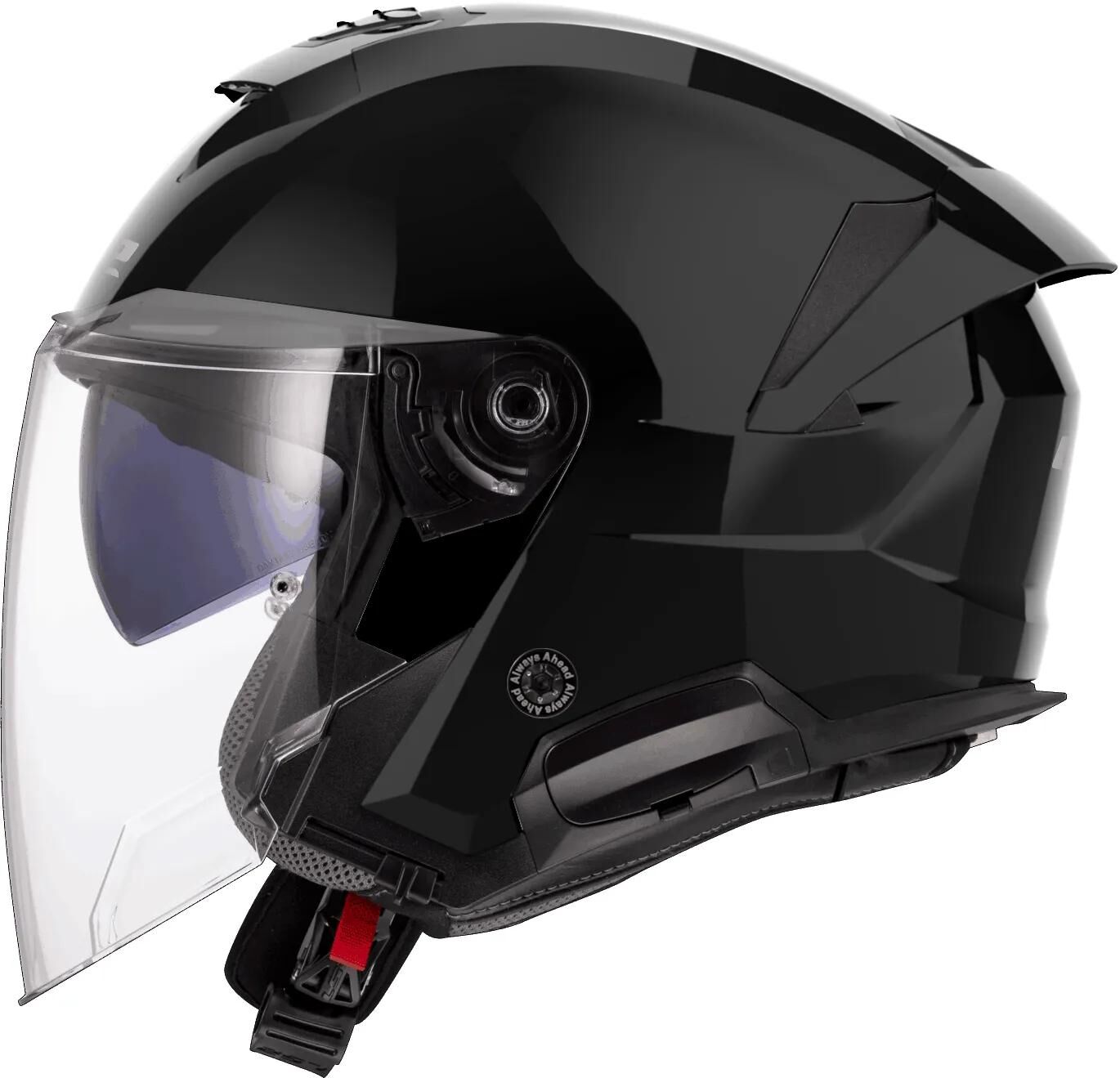 Ls2 Jethelm von 618 Verso II Solid Helme von 618 Verso I Solid Black Gr. xxl