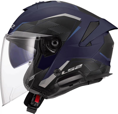 Ls2 Jethelm von 618 Verso II Air-Helme von 618 Verso I Air Blue Matt Gr. m