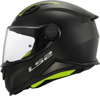 Ls2 Kinder-Integralhelm FF812 Kid Solid. Helm Kind FF812 Soli Schwarz Matt Gr. s
