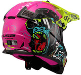 Ls2 Kinder-Motocross-Helm MX437 Fast Evo II Mini Gorilla - afbeelding 1