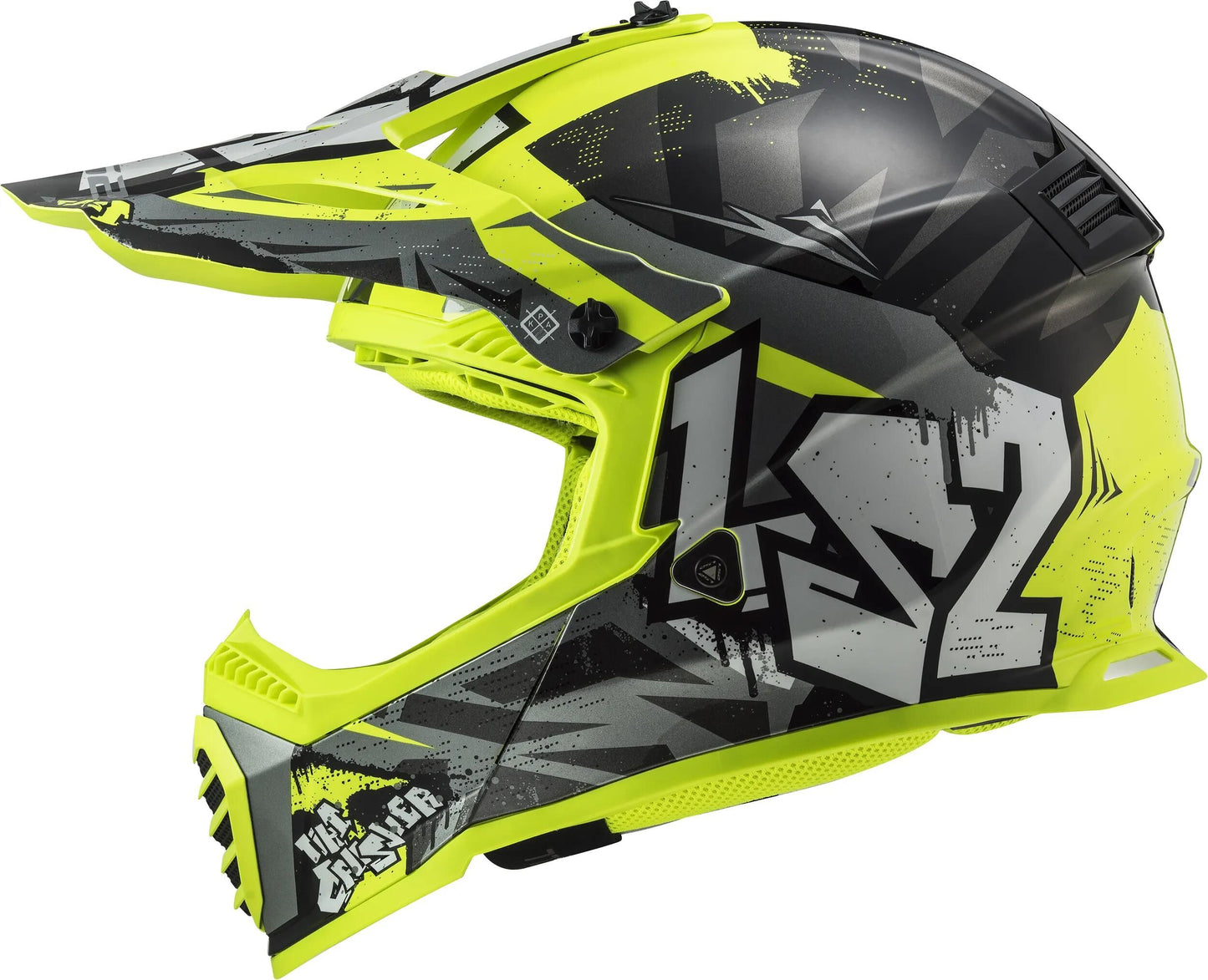Ls2 Kinder-Motocross-Helm MX437 Fast Evo II Mini Crusher