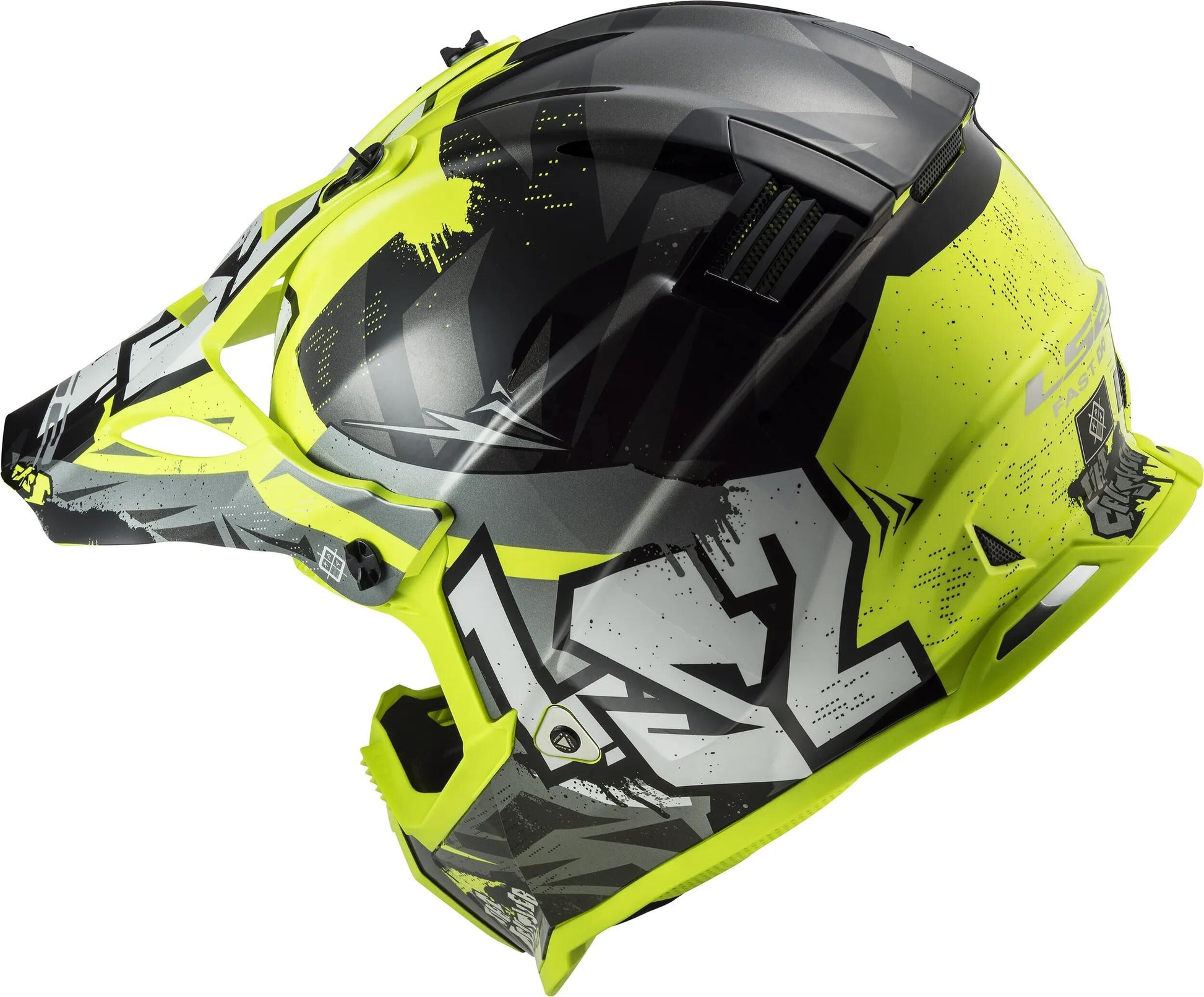 Ls2 Kinder-Motocross-Helm MX437 Fast Evo II Mini Crusher