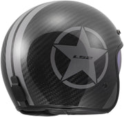 Ls2 Jethelm Of601 Bob II Carbon Star Helm Of601 Bob II Carbon Star Grau Gr. xxl - afbeelding 1
