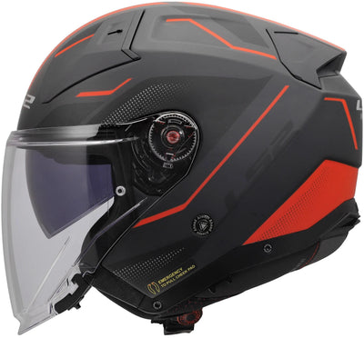 Ls2 Jethelm von 603 Infinity II Veyron Helm von 603 Infinity II Veyron Schwarz Gr Rot XL