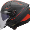 Ls2 Jethelm von 603 Infinity II Veyron Helm von 603 Infinity II Veyron Schwarz Gr Rot xx