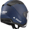 Ls2 Jethelm Of600 Copter II Solider Helm Of600 Copter I Marineblau Matt Gr. l