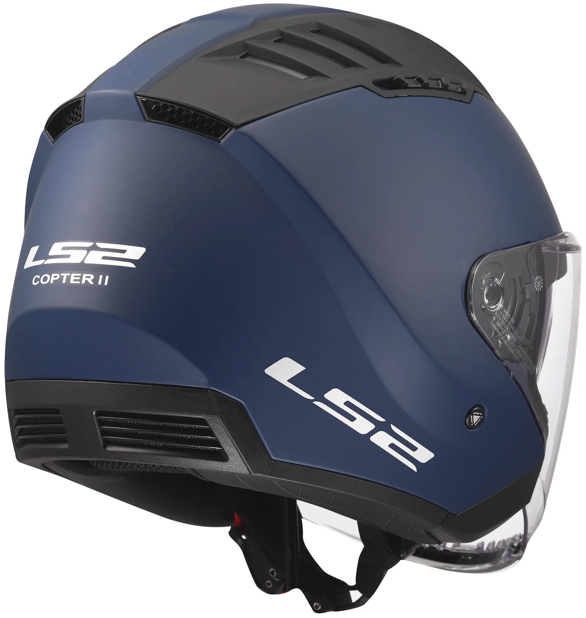 Ls2 Jethelm Of600 Copter II Solider Helm Of600 Copter I Marineblau Matt Gr. xxl