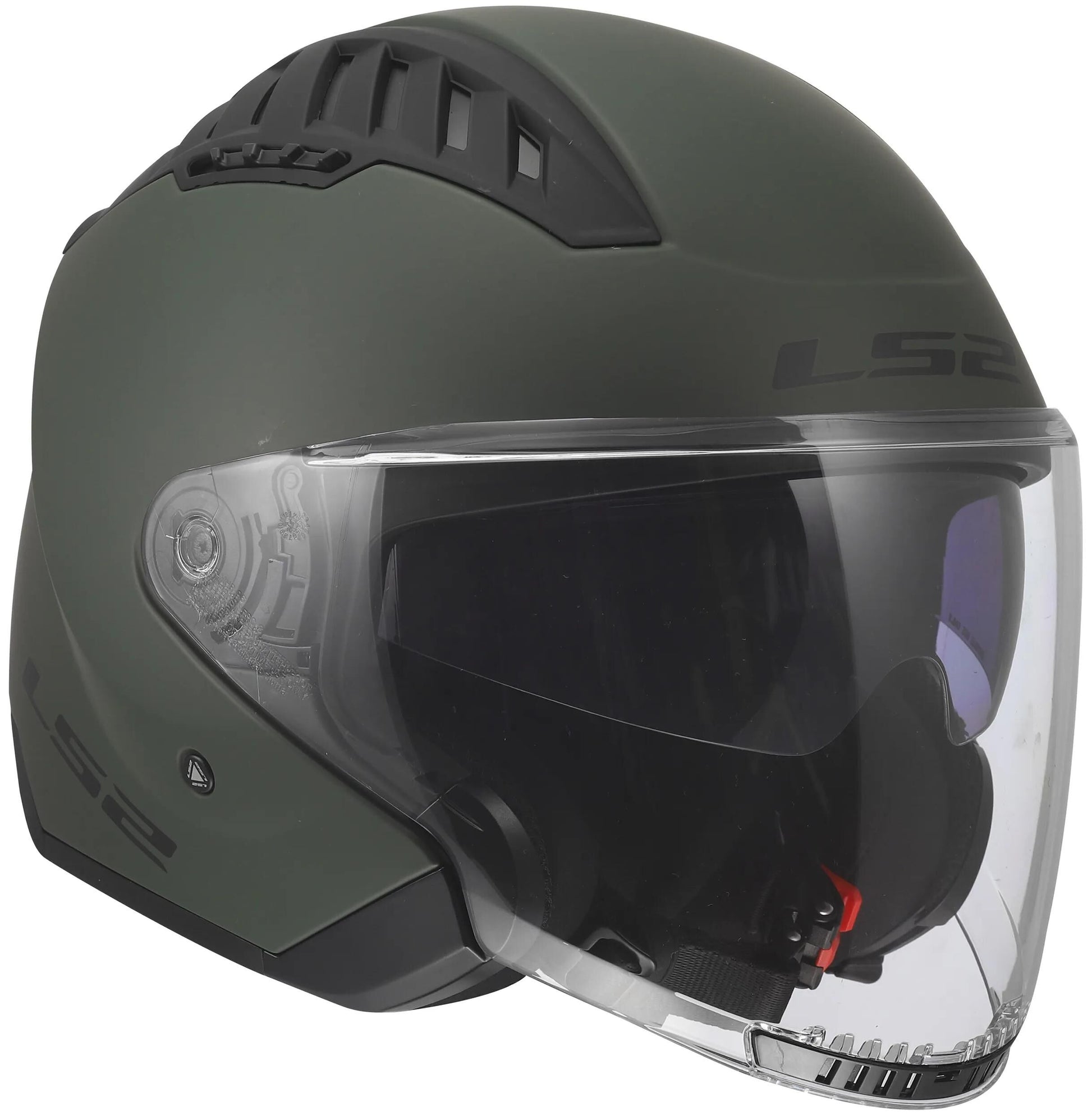 Ls2 Jethelm Of600 Copter II Solider Helm Of600 Copter I Militärgrün Gr. s