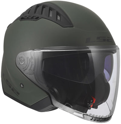 Ls2 Jethelm Of600 Copter II Solider Helm Of600 Copter I Militärgrün Gr. s