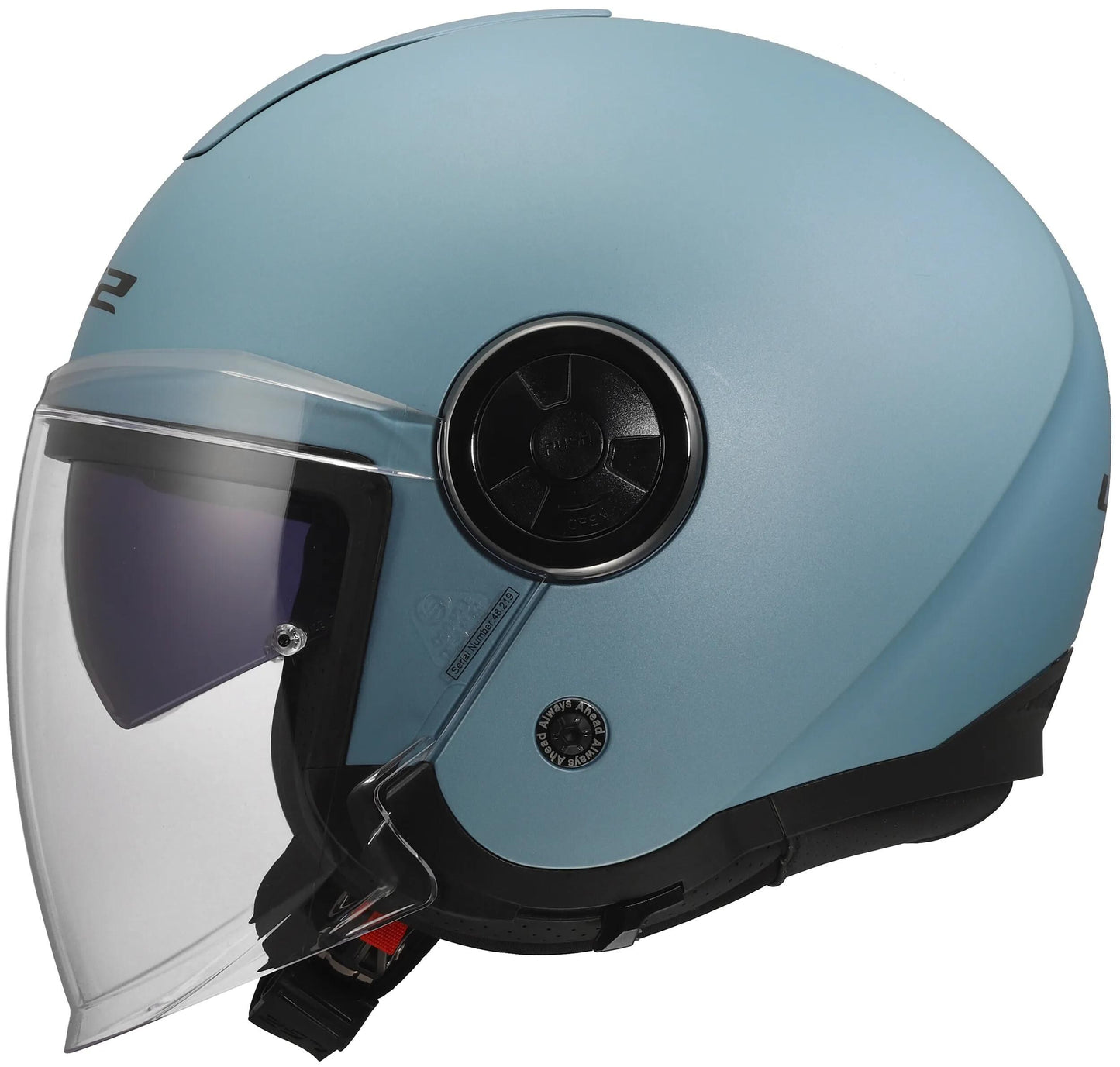 Ls2 Jethelm von 620, edler solider Helm von 620, edler solider hellblauer Matts