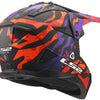 Ls2 Motocross-Helm MX708 Fast II Grotesque Helm MX708 Fast II Grotesque Lila oder. Matt