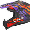 Ls2 Motocross-Helm MX708 Fast II Grotesque Helm MX708 Fast II Grotesque Lila oder. Matt