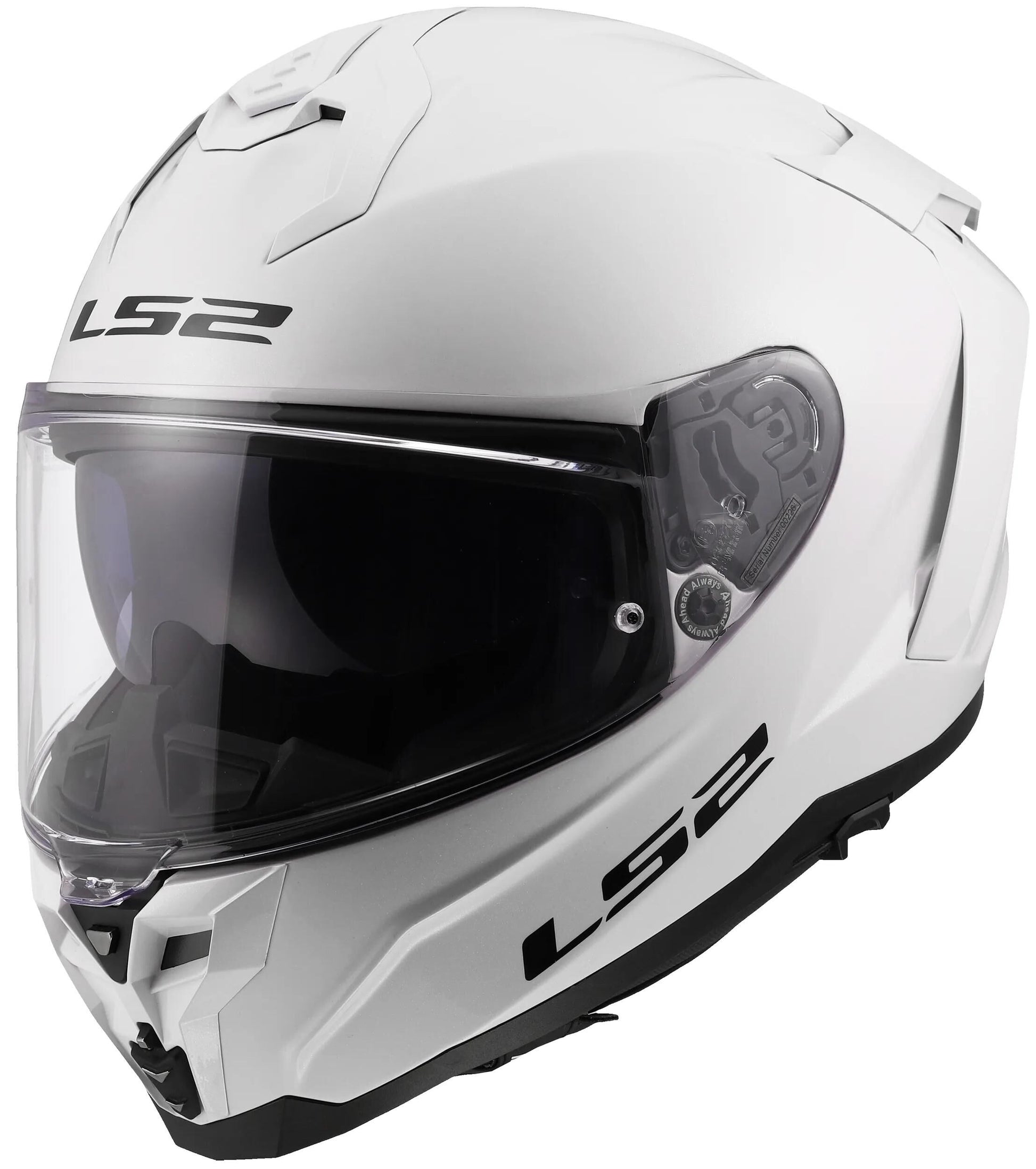 Ls2 Integralhelm FF817 Challenger II Solid Helm FF817 Challenge II Solid Weiß Gr. m