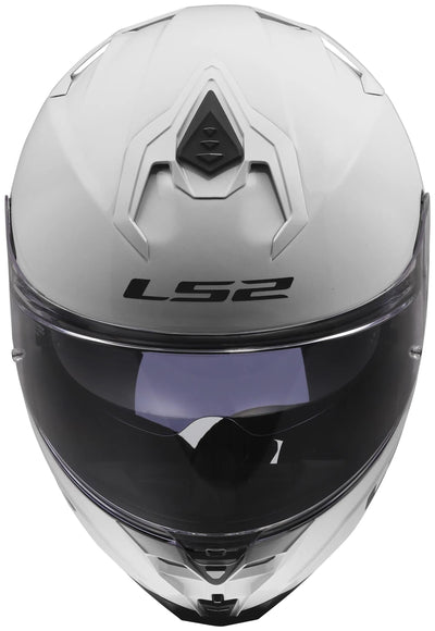 Ls2 Integralhelm FF817 Challenger II Solid Helm FF817 Challenge II Solid Weiß Gr. m