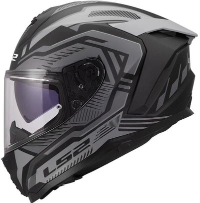Ls2 Integralhelm FF817 Challenger II Dravix Helm FF817 Challenge II Dravix mattgrau m