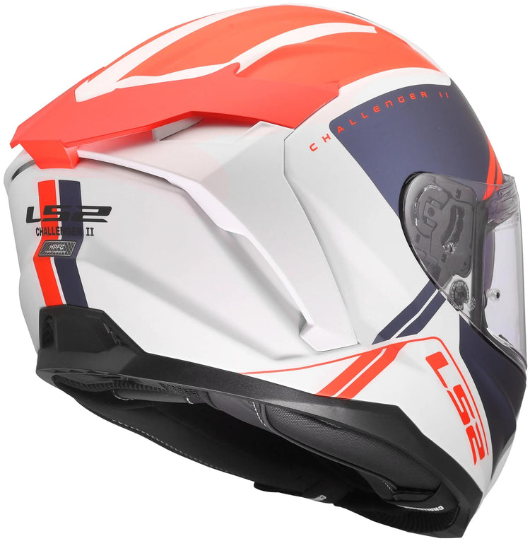 Ls2 Integralhelm FF817 Challenger II Titan Helm FF817 Challenge II Titanium White Bl RT S