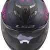 Ls2 Integralhelm FF818 Storm III Burst Helm FF818 Storm II Brushes Mattschwarz Pink L
