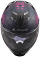 Ls2 Integralhelm FF818 Storm III Burst Helm FF818 Storm II Brushes Mattschwarz Pink L