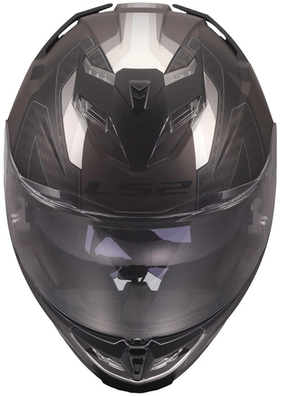 Ls2 Integralhelm FF818 Storm III sportlicher Helm FF818 Storm II sportlich mattschwarz grau xx