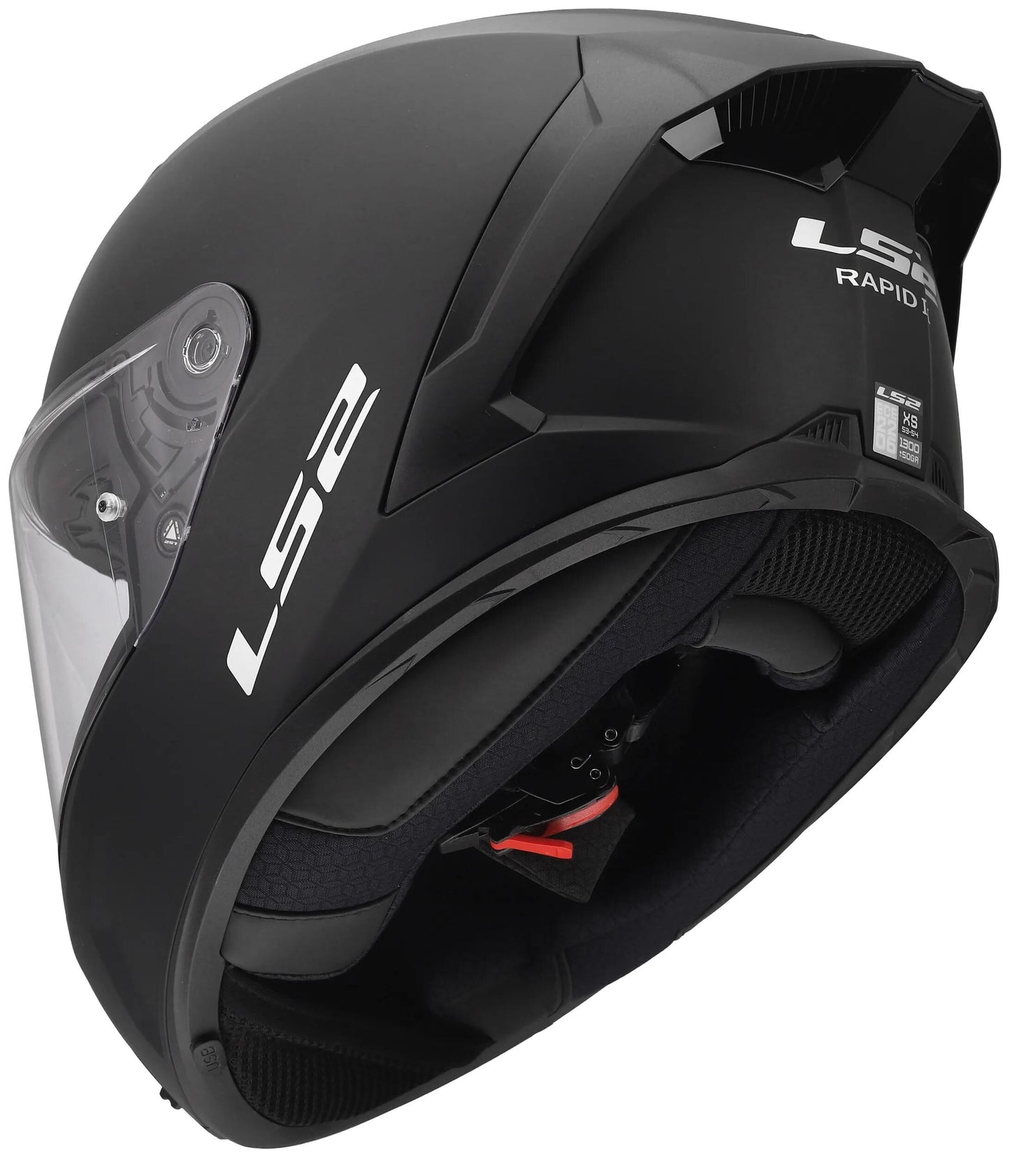 Ls2 Integralhelm FF820 Rapid III Solid Helme FF820 Rapid I Solid Mattschwarz Gr. xs