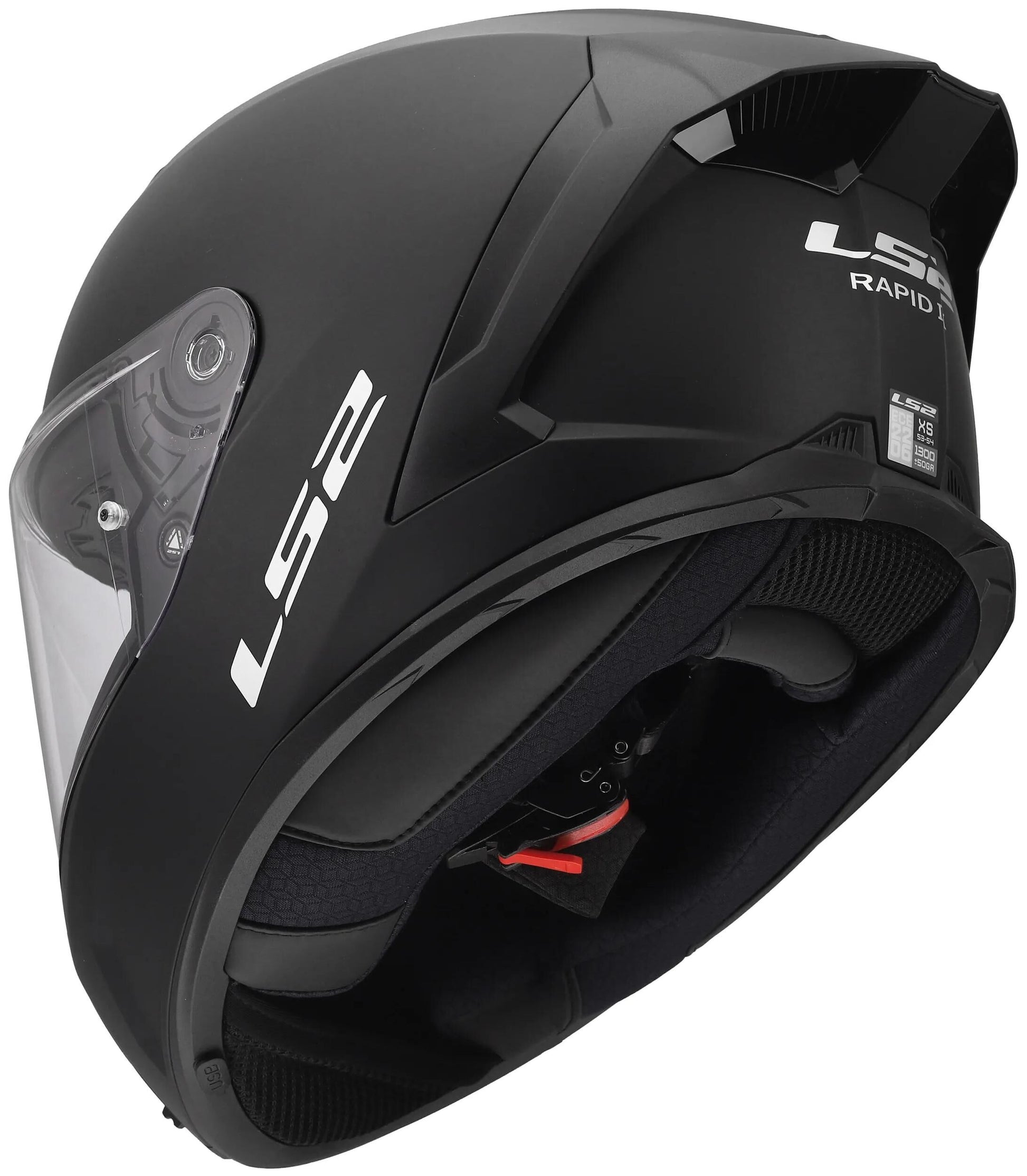 Ls2 Integralhelm FF820 Rapid III Solid Helme FF820 Rapid I Solid Mattschwarz Gr. l