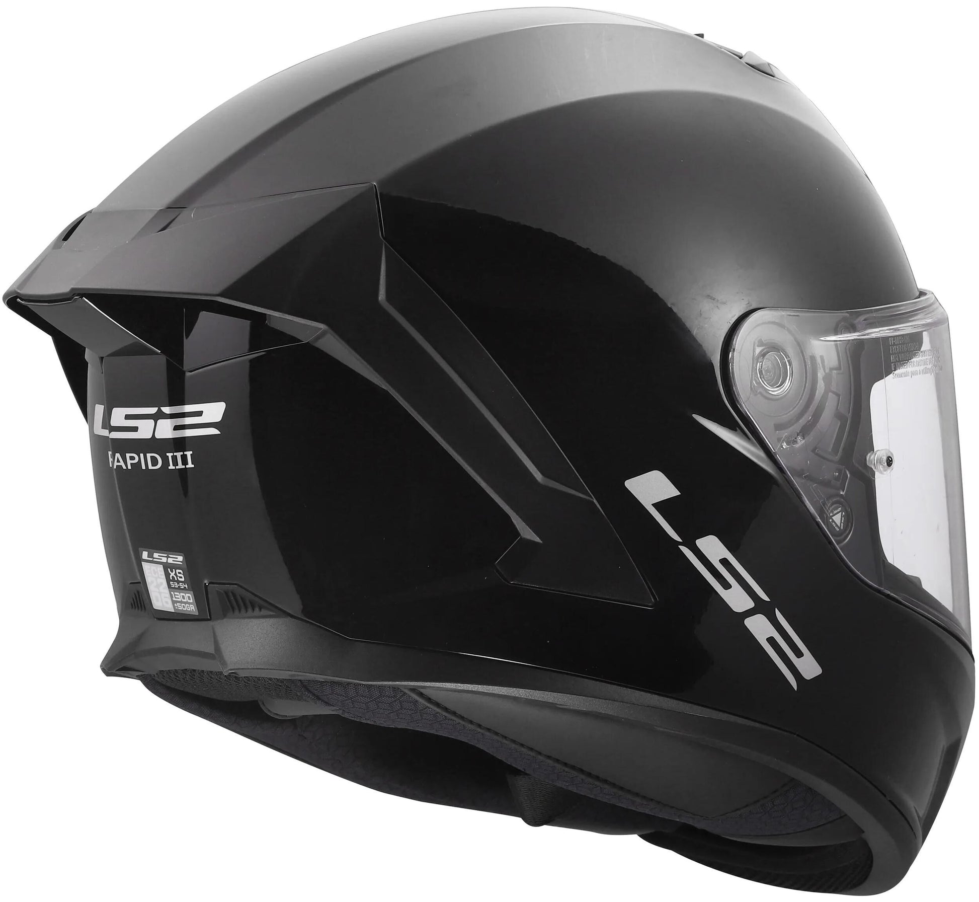 Ls2 Integralhelm FF820 Rapid III Solid Helme FF820 Rapid I Solid Schwarz Gr. xl