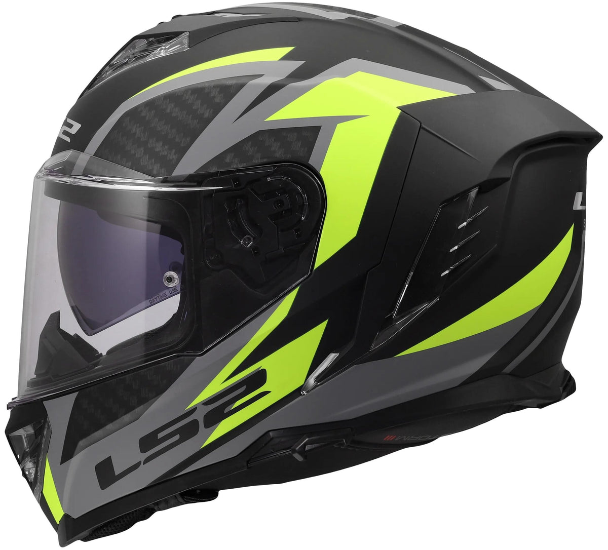 Ls2 Integralhelm FF818 Storm III Dynamo Helm FF818 Storm II Dynamo mattschwarz gelb