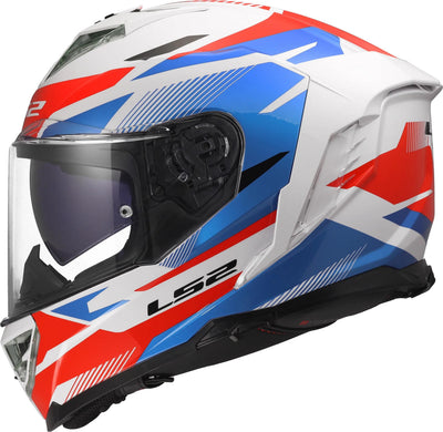 Ls2 Integralhelm FF818 Storm III Komai Helm FF818 Storm II Komai Weiß Blau Rot XL