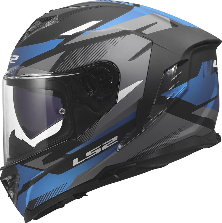 Ls2 Integralhelm FF818 Storm III Komai Helm FF818 Storm II Komai mattschwarz blau l