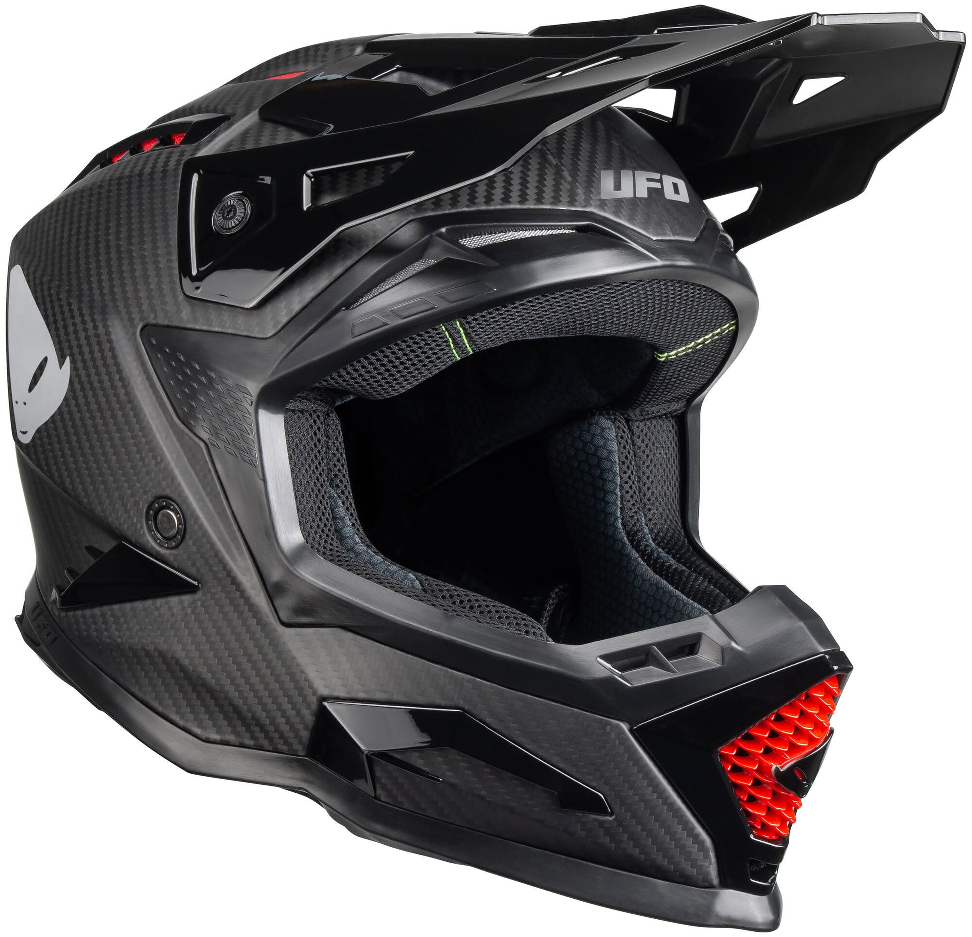 Ufo Plast Motocross-Helm Echus Carbon Helm Echus Carbon XL
