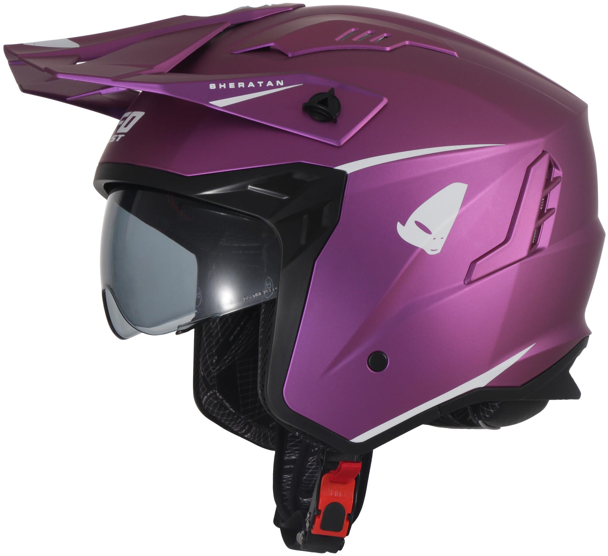 UFO Plast Sheratan Jethelm Helm Sheratan M Fuchsia matt