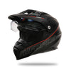 Ufo Plast Enduro Helm Aries Helm Aries L schwarz rot