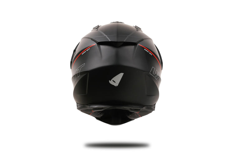 Ufo Plast Enduro Helm Aries Helm Aries L schwarz rot