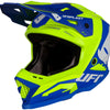 Ufo Plast Motocross-Helm Echus Helm Echus M blau gelb. Matt
