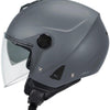 UFO Plast Jethelm Nixie Helm UFO Nixie Jet Grey Gr. l