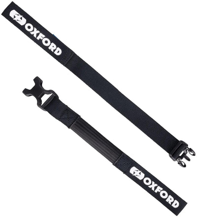 Oxford-Geschwindigkeitsgurt Atlas B-Clip Atlas B-Clip 26 mm x 0,7 m, schwarzes Paar