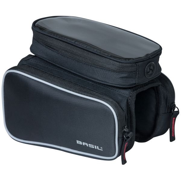 Basil Sport Design Rahmentasche double M schwarz